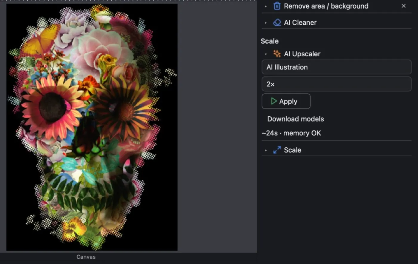 AI Super-resolution